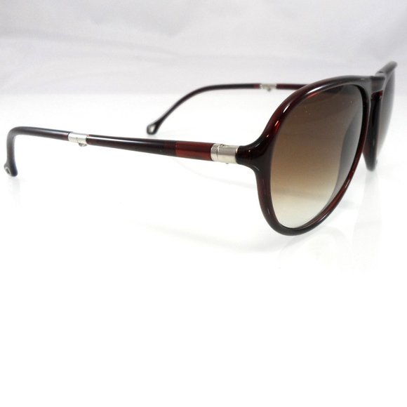 🎁FATHERS DAY ERMENEGILDO ZEGNA Foldable Aviator Gradient Brown Lens Sunglasses - Picture 14 of 16